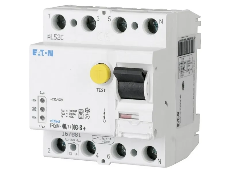 Eaton FRCDM-63/4/03-G/B, Reststrøm enhed, 10000 A, IP20