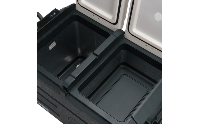 Eurom Double Fred Kompressor Kühlbox Dual Zone mit Tiefkühlfunktion 12/24/230V 38 Liter