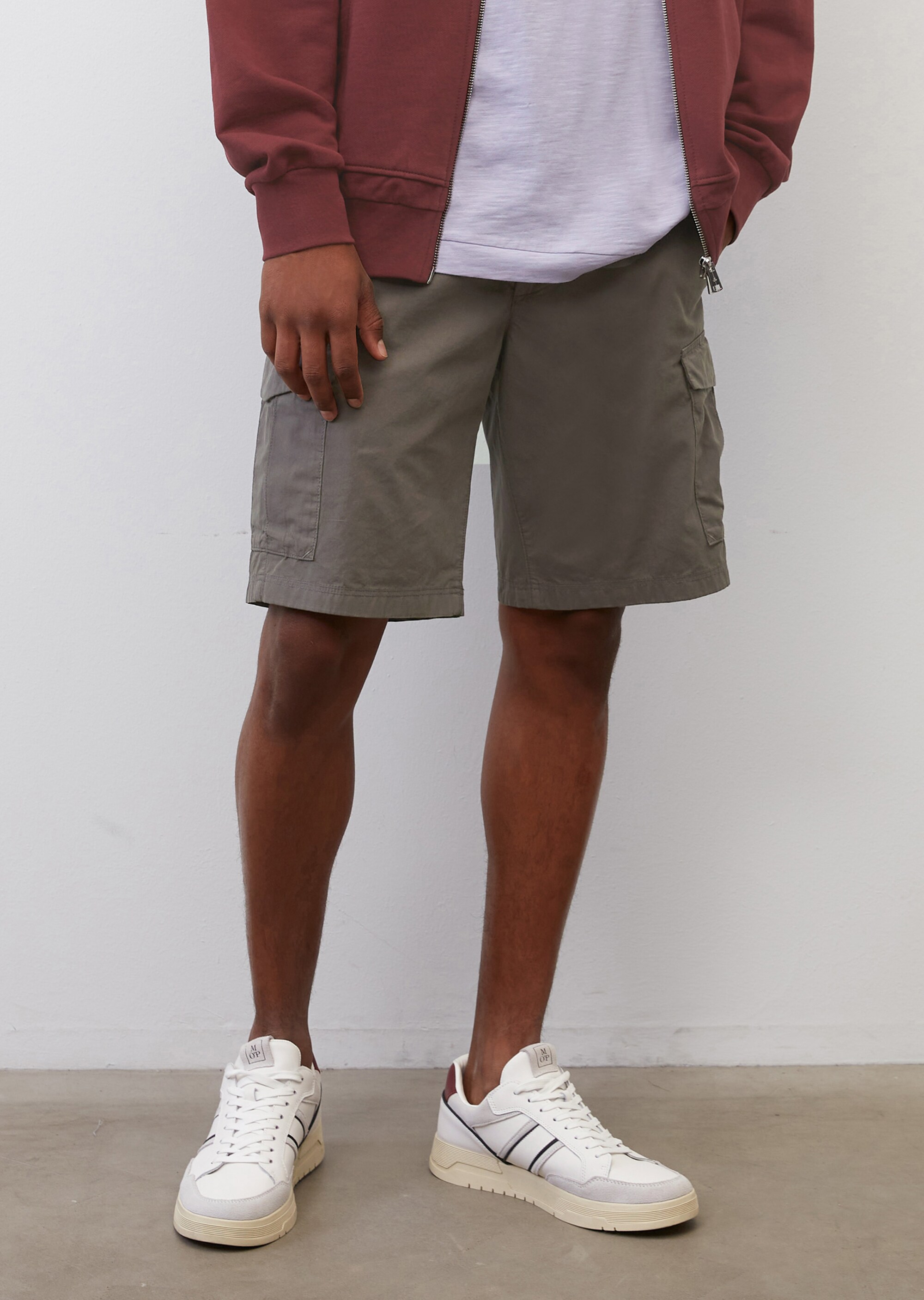 Chino-Shorts Modell RESO CARGO aus Baumwoll-Popeline