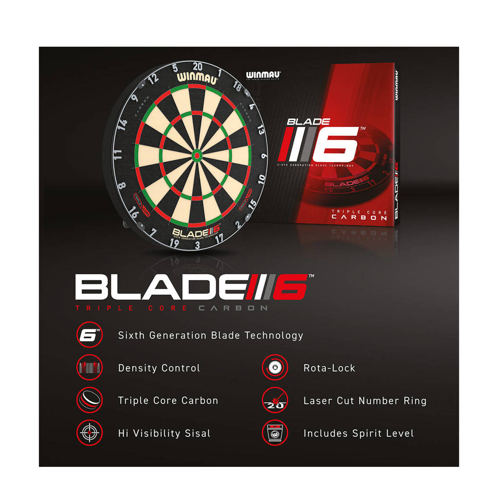 Blade 6 Triple Core Dartbord