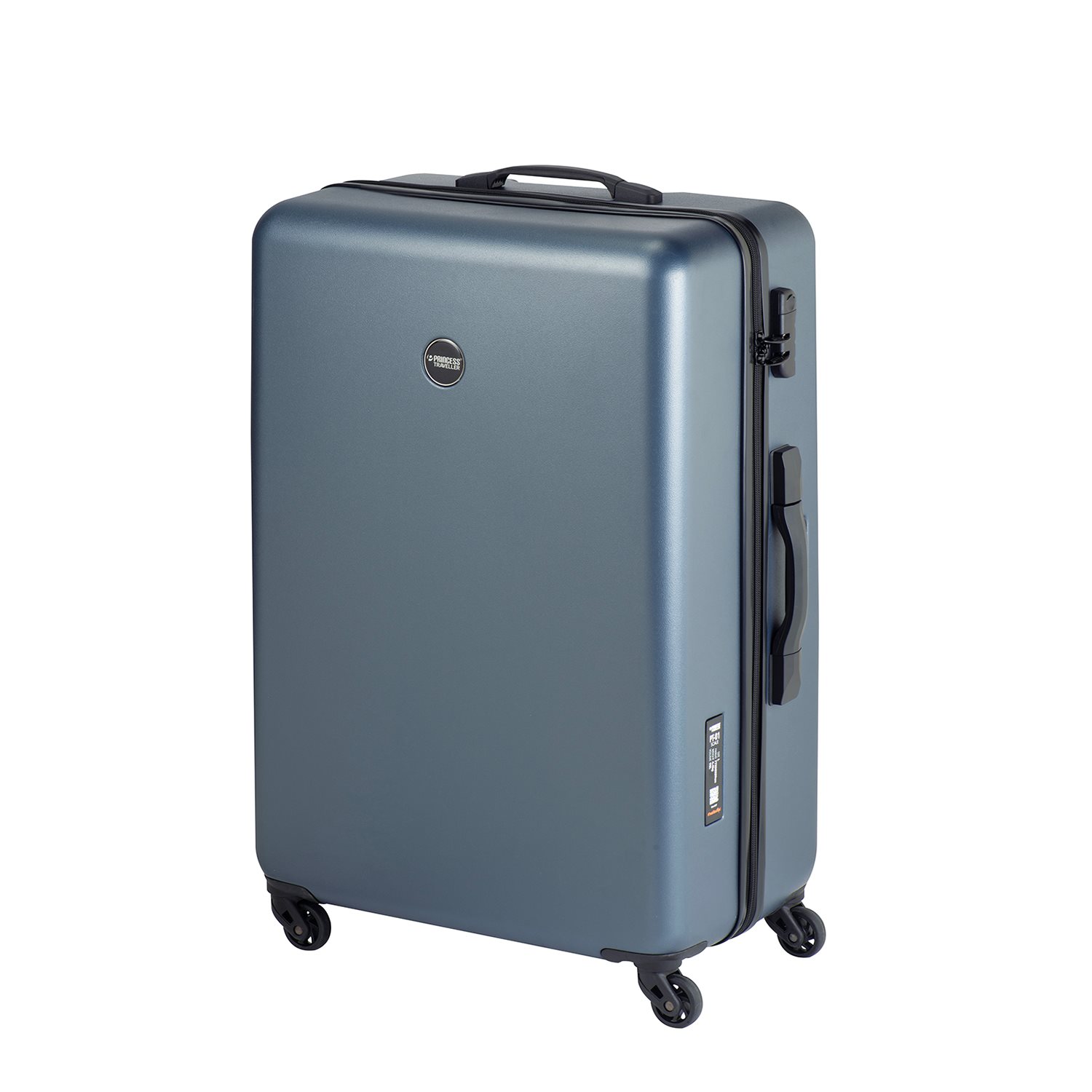 Princess Traveller PT-01 with Scale Large Trolley platinum navy