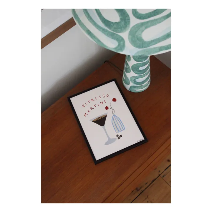 Rose England Affiche Espresso Martini | Rose poudré