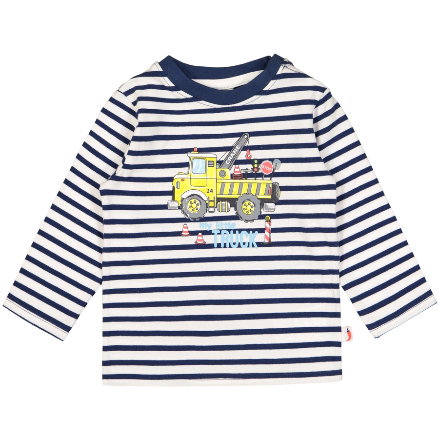 Salt and Pepper Langarmshirt DriveOn Truck blau
