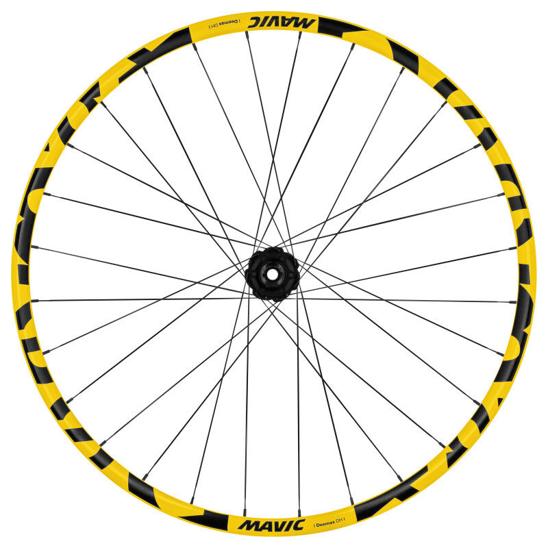Deemax DH Yellow 27,5 | 12 x 157 mm | 6 Trous - Roue arrière VTT 27,5