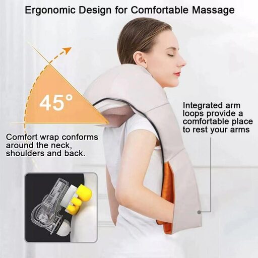 Masajeador De Cuello Y Hombros Sportek Sptk-13706