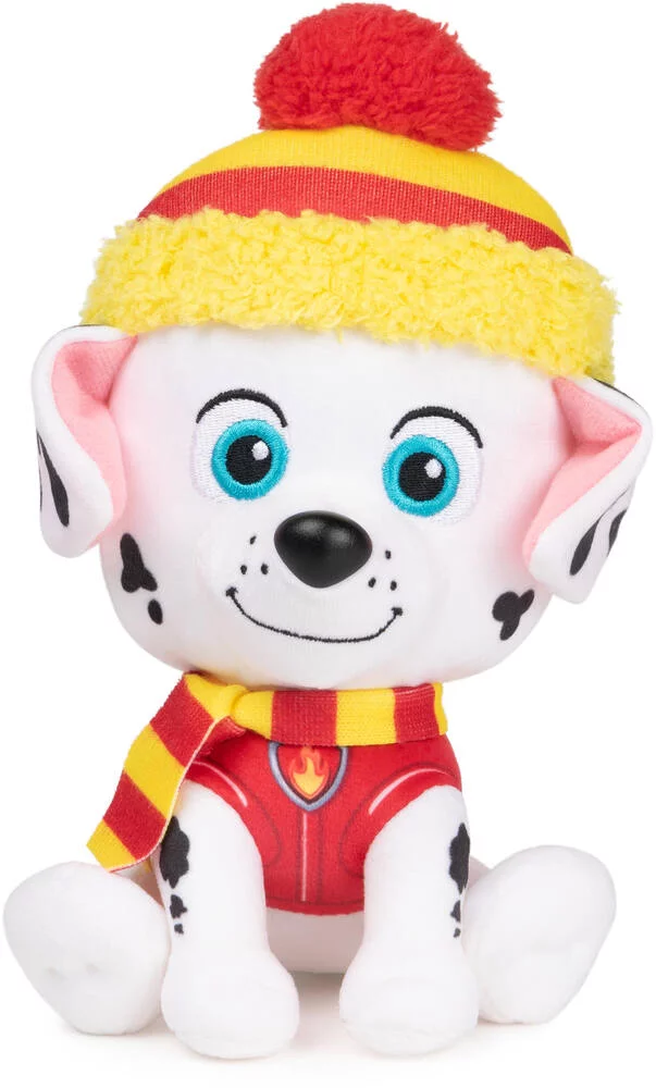 PAT'PATROUILLE - PELUCHE 15 CM MARCUS WINTER HOLIDAY