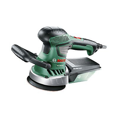 Ponceuse excentrique Bosch PEX4000AE 125 mm, 350W + 25 abrasifs