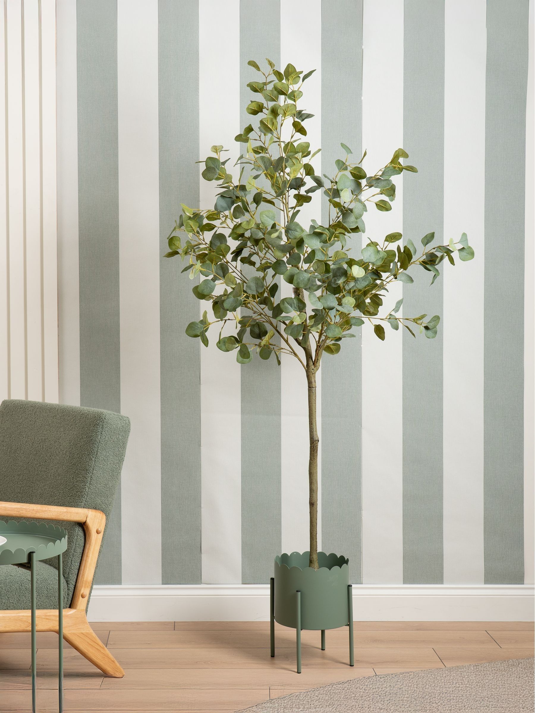 Scottish Everlastings Ltd kunstmatige eucalyptusboom in pot