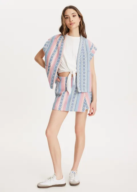 Jacquard skort assorti (ASSOR)