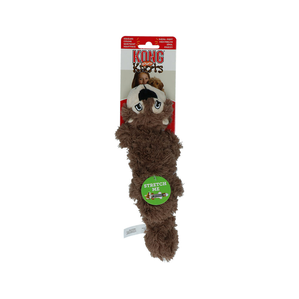 KONG Scrunch Knots Eekhoorn