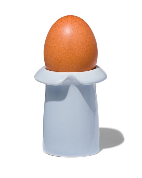 coquetier Ø6x6.5cm - new bone bleu - vaisselle dépareillée