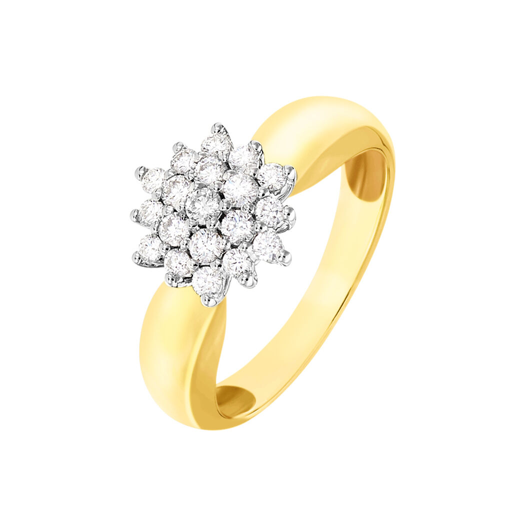 Bague Rasha Or Jaune Diamant