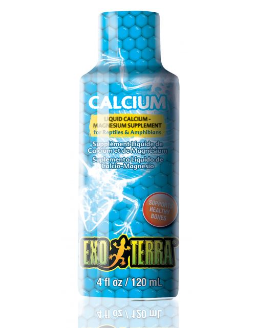 Exo Terra Calcium Supplement - Supplement - 120 ml