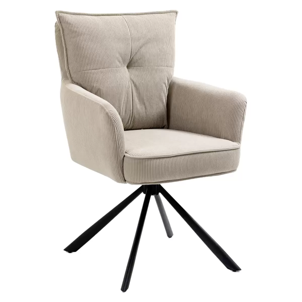 Stuhl Seba taupe