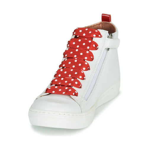 Little Mary - SASHA (VE014) - Blanc / Rouge