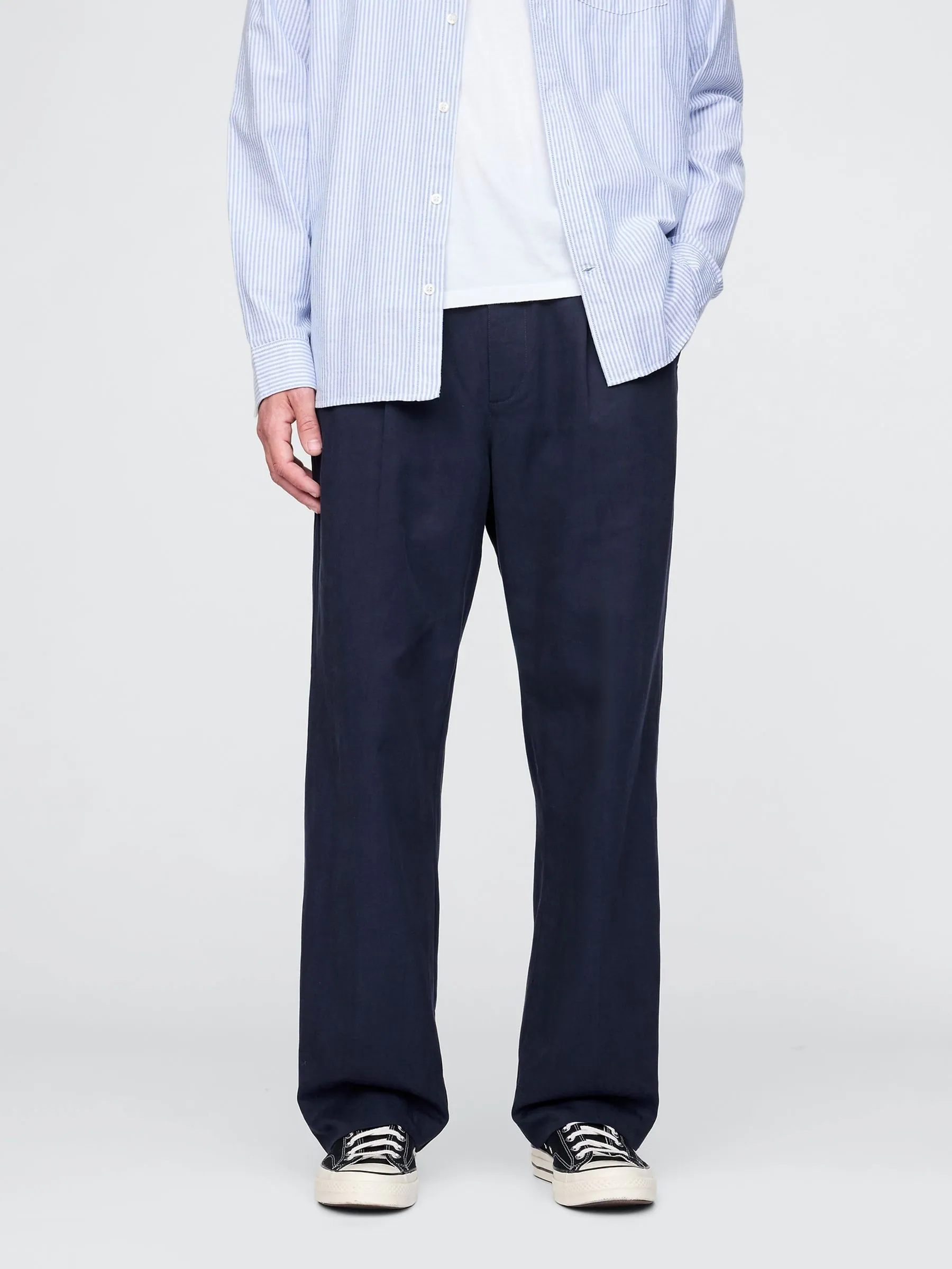 Gap UltraSoft geplooide broek