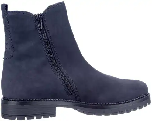 Gabor blauw 72.721.46 H - maat 10 enkellaars blauw - maat 10 Calandschoen