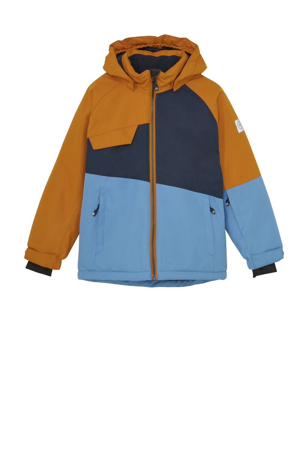 Color Kids ski-jack blauw/geel