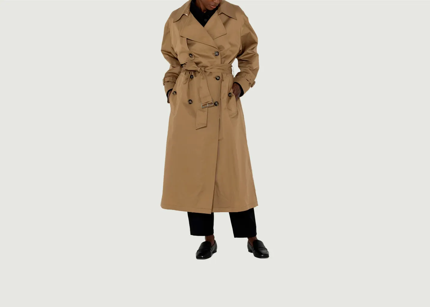 Trench Oversize Iconique Trait Maison Lener
