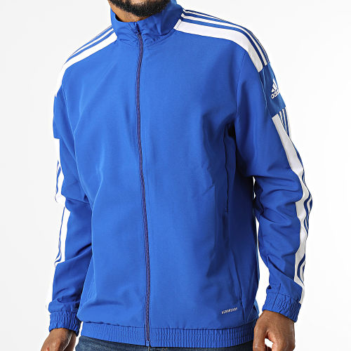 Veste Zippée A Bandes GP6445 Bleu Roi