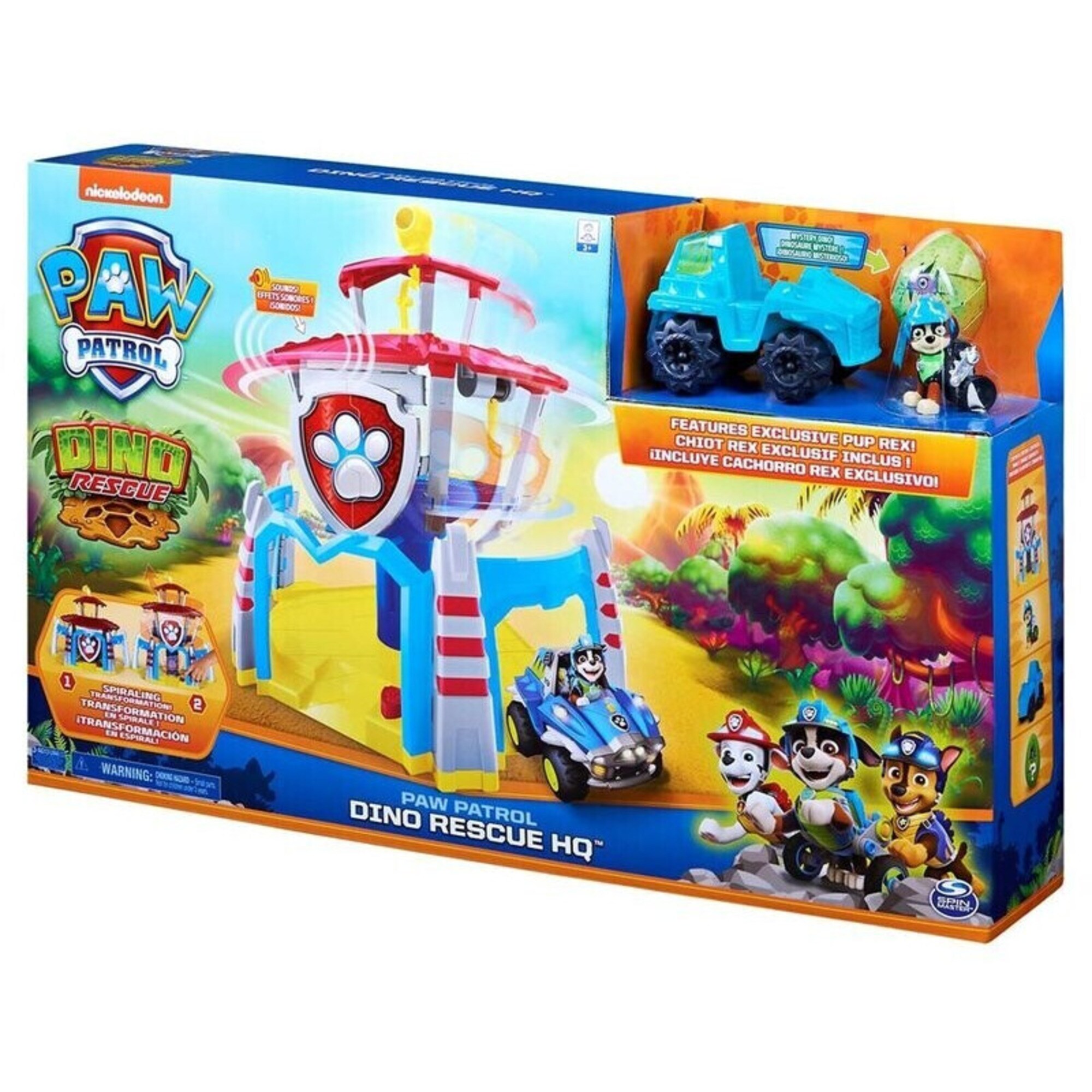 Spin Master Spielgebäude Paw Patrol - Dino Hauptquartier
