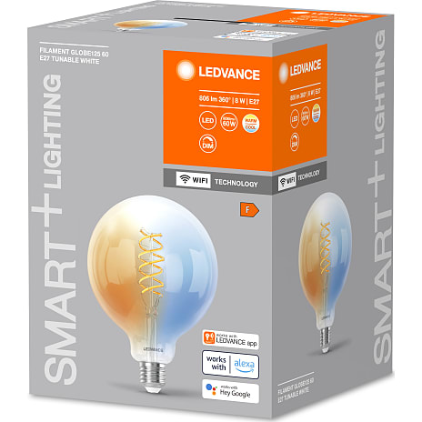 Ledvance smart+ globepære 8W - dæmpbar