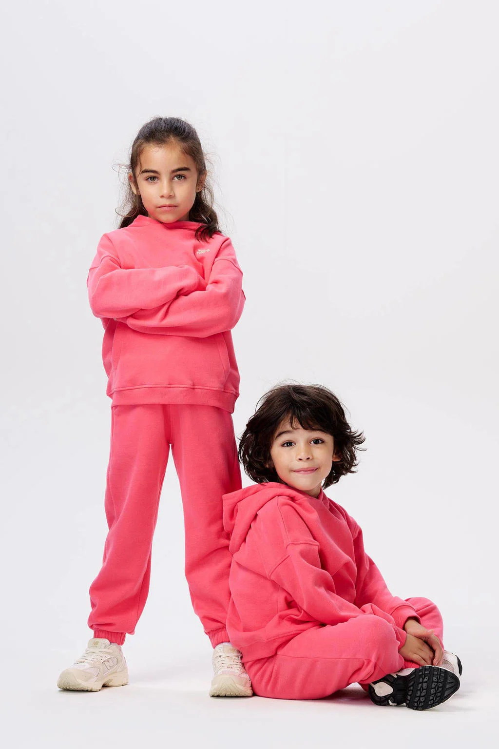 Noppies hoodie Nanded van katoen rood