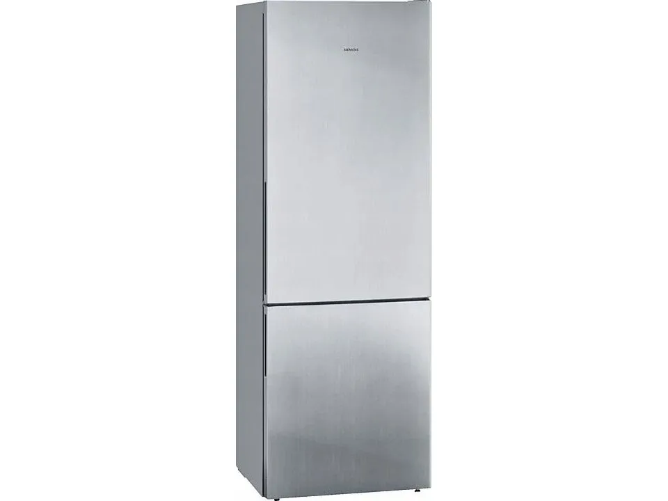 Siemens KG49EAICA - Køleskab/fryser - bund-fryser - fritstående - bredde: 70 cm - dybde: 65 cm - højde: 201 cm - 413 liter - Klasse C - rustfrit stål
