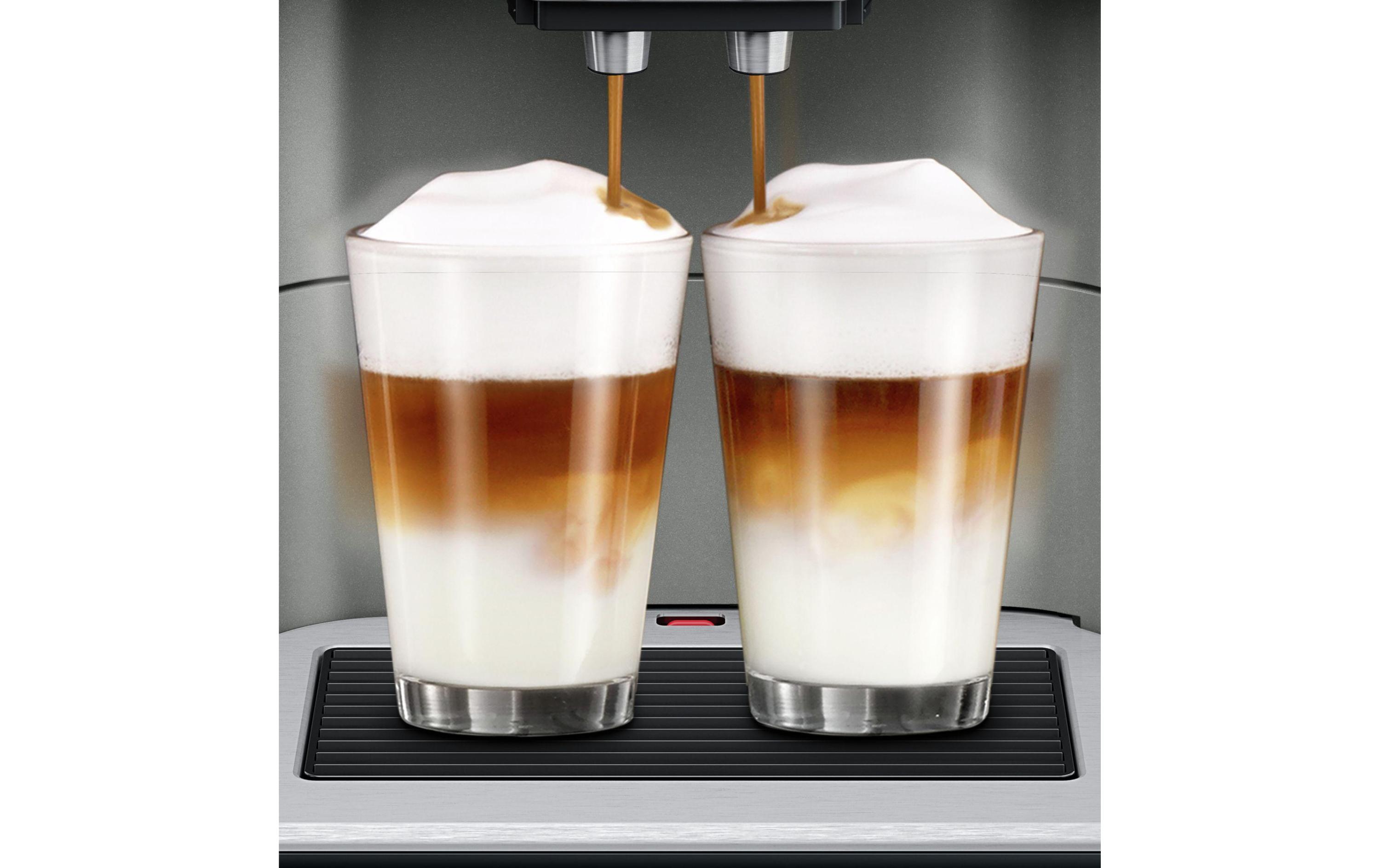 Kaffeevollautomat EQ.6 plus s500 Schwarz, Silber<br>Kaffeevollautomat