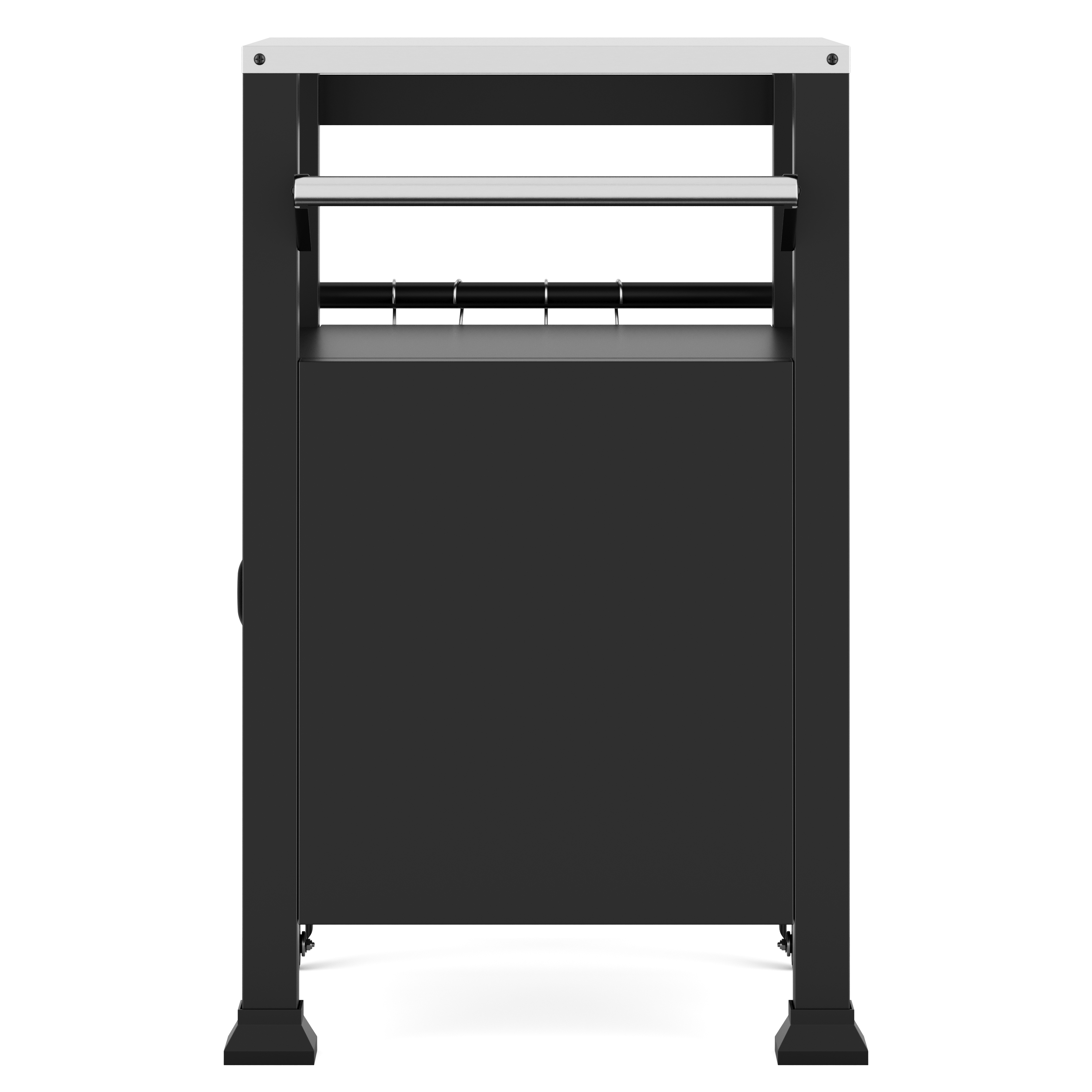 Grill Beistelltisch 1-türig schwarz