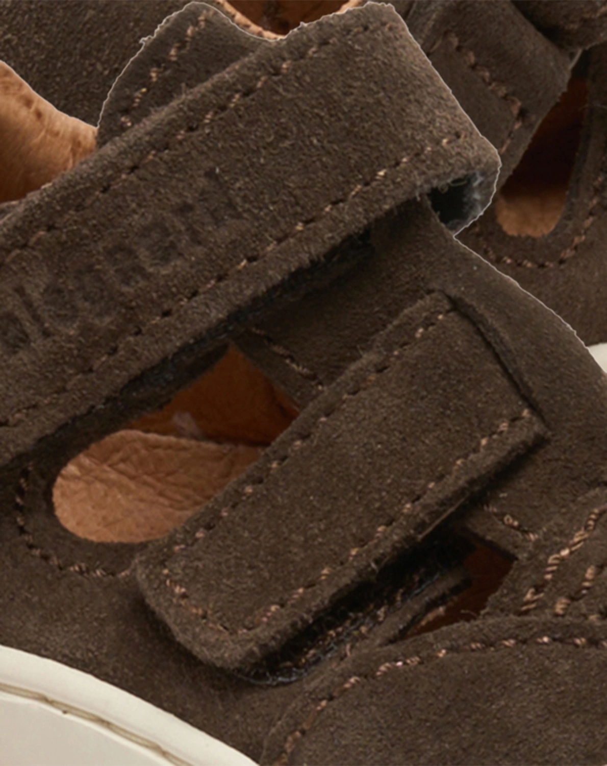 Klett-Lauflernschuhe HANA in brown
