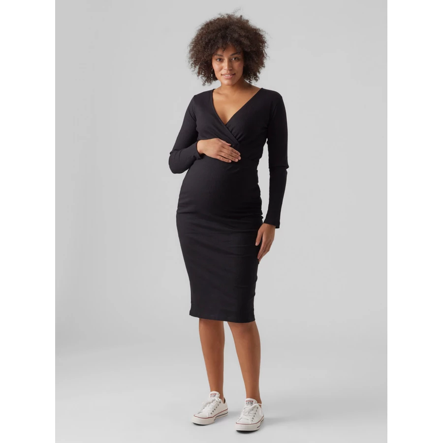VERO MODA Umstandsrock VMMLAVENDER Black