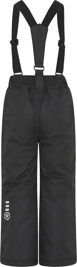 Color Kids Ski Pants W. Pockets - Recycled Black