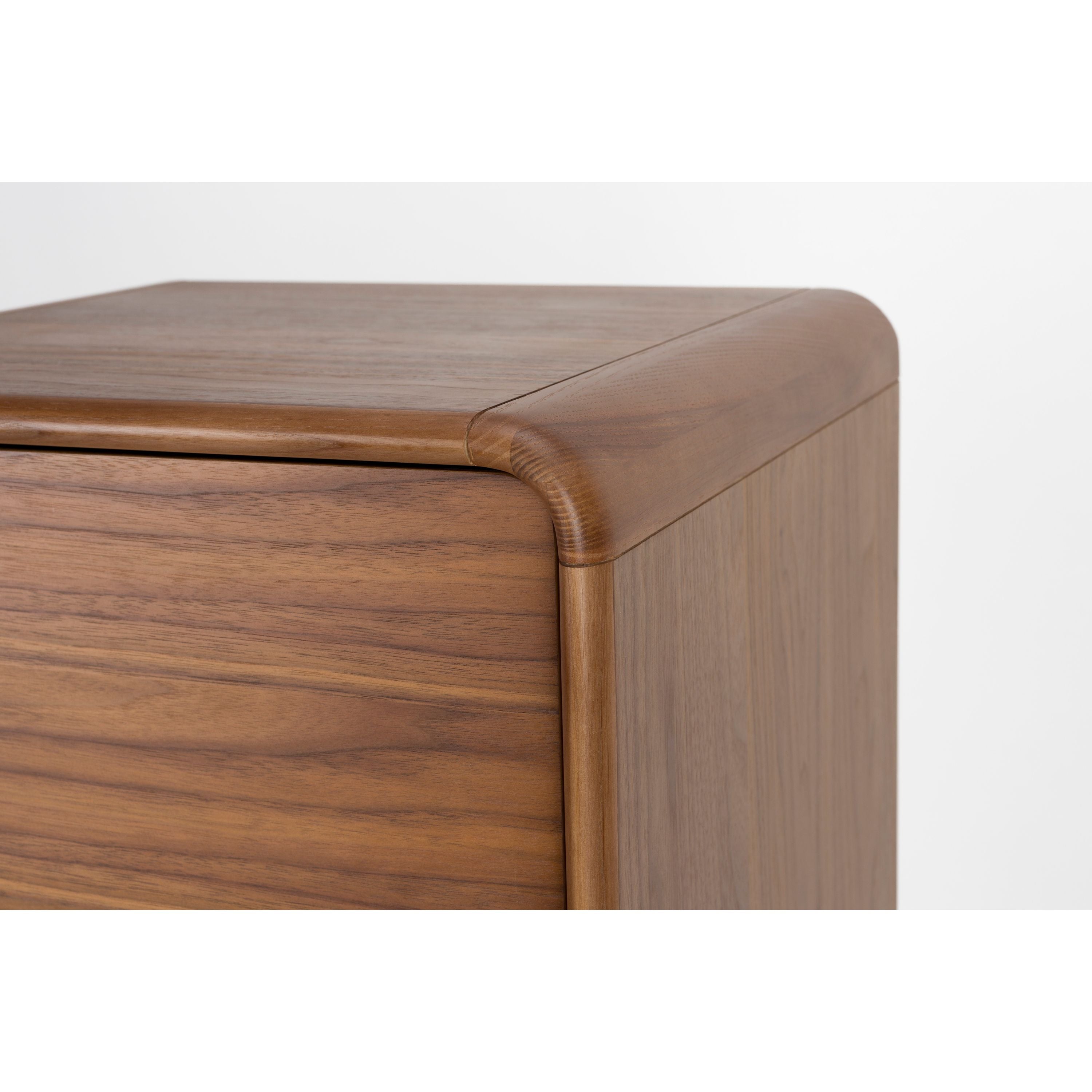 Zuiver Rise Kast| Ladekast Hout Walnoot - Bruin