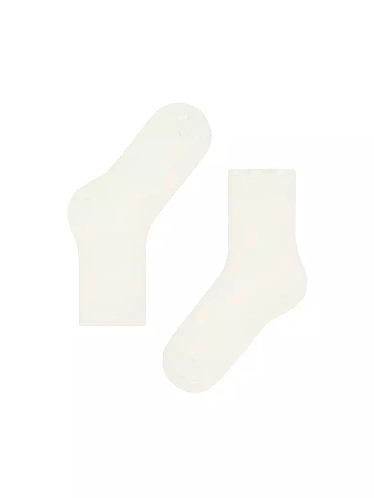 FALKE Socken DISTRESSED off white creme