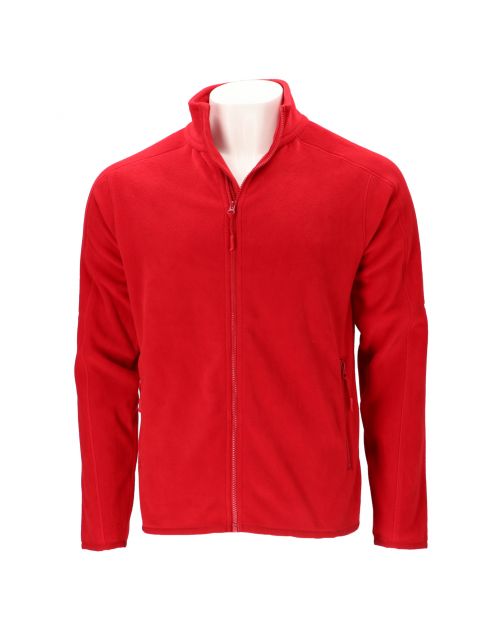 Ardy's Heren Fleece Rood - Vrijetijdskleding