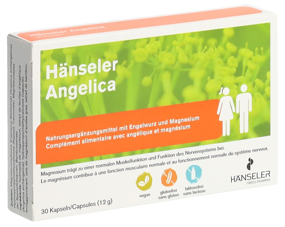 HAENSELER Angelica<br>30 Stück, Blister, Kapsel