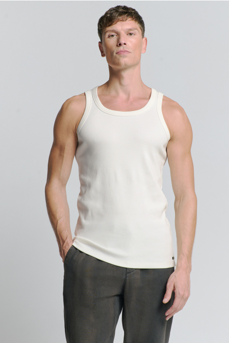 NO-EXCESS beige heren t-shirt