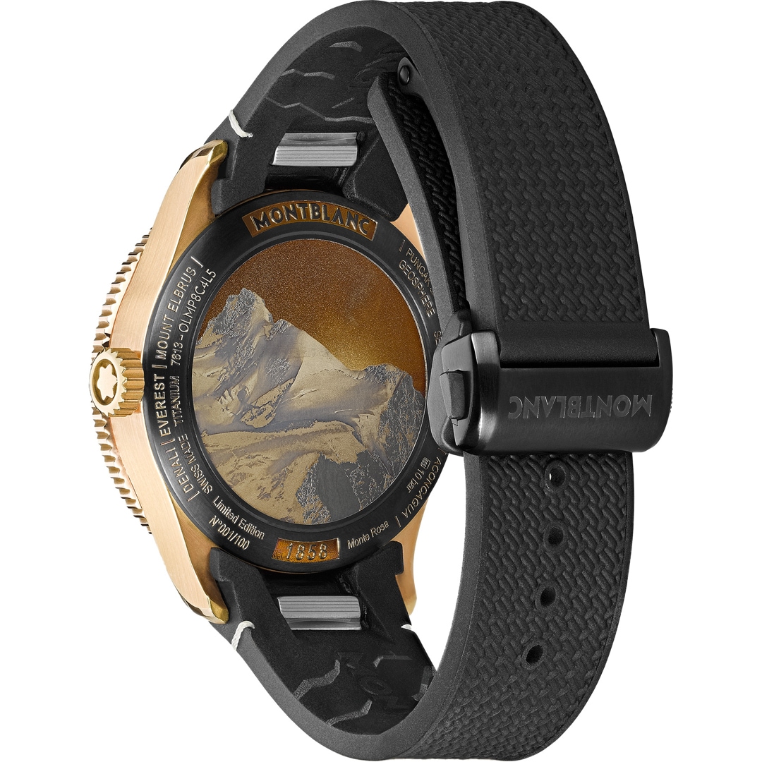 Montblanc 1858 Geosphere 0 Oxygen Monte Rosa Limited Edition