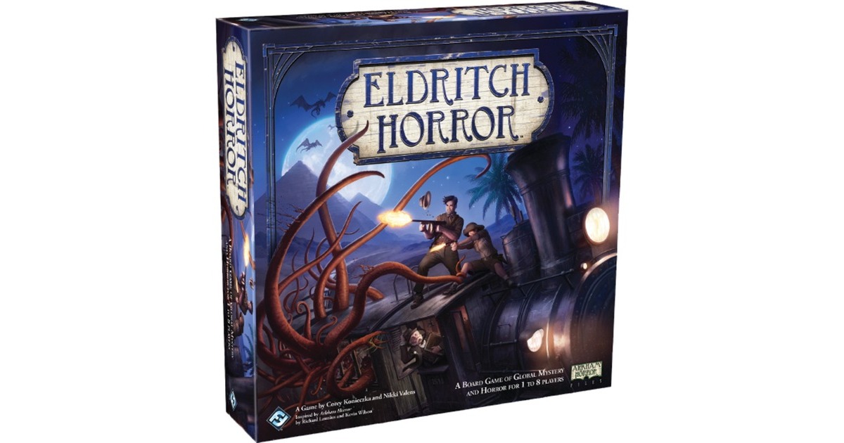 AsmodeeEldritch Horror Bordspel  (Engels, 1 - 8 spelers, 120 - 240 minuten, Vanaf 14 jaar)