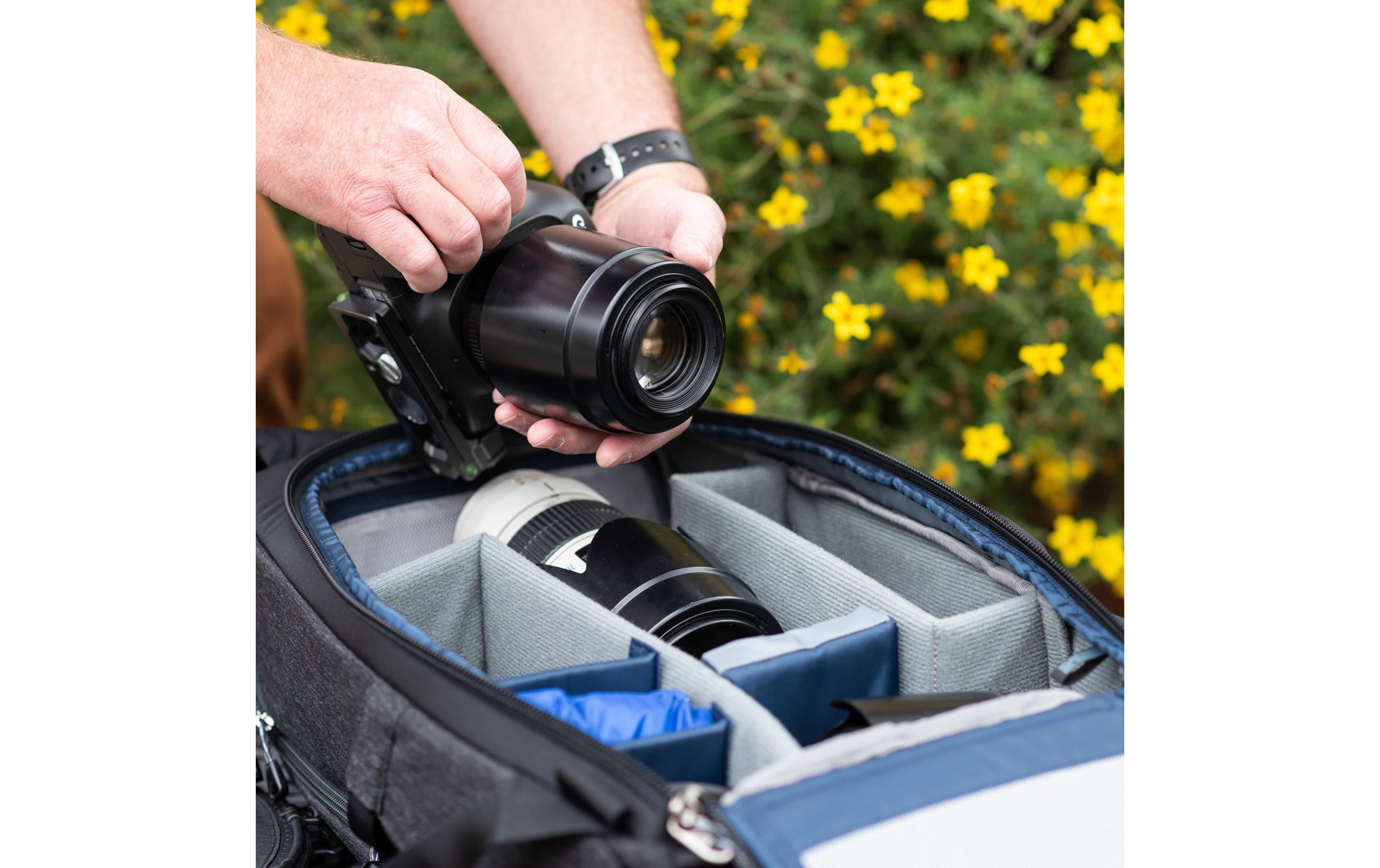 Fotorucksack BackStory 15<br>Kamerarucksack mit Schnellzugriff auf der Oberseite