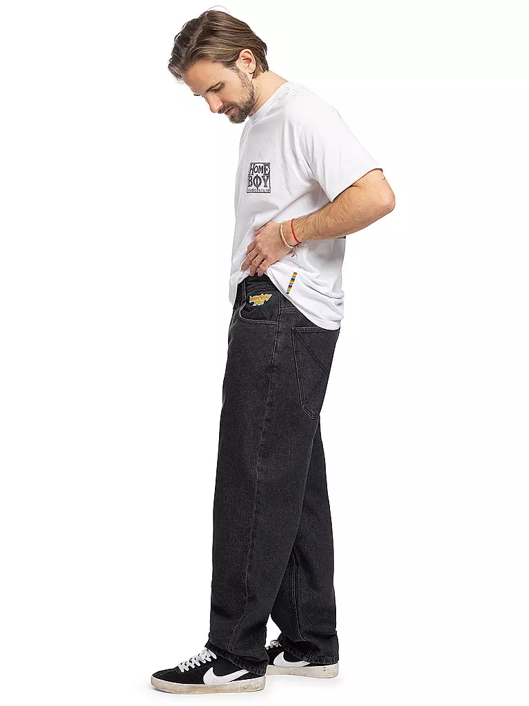 HOMEBOY Jeans Baggy Fit X-Tra schwarz