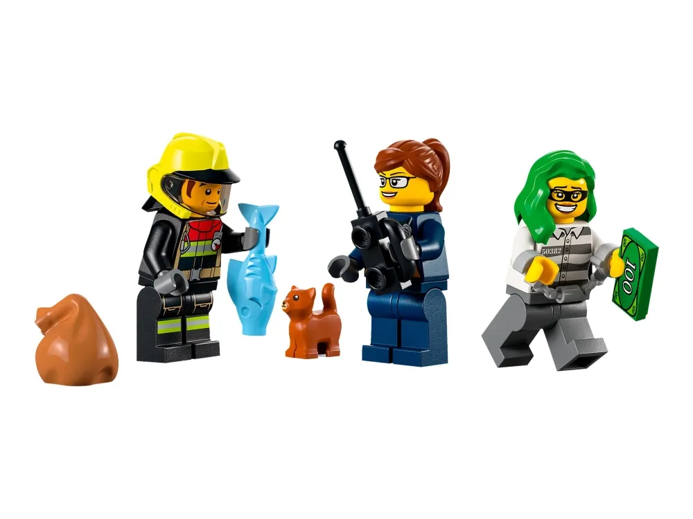 LEGO City 60319 Brandslukning og politijagt