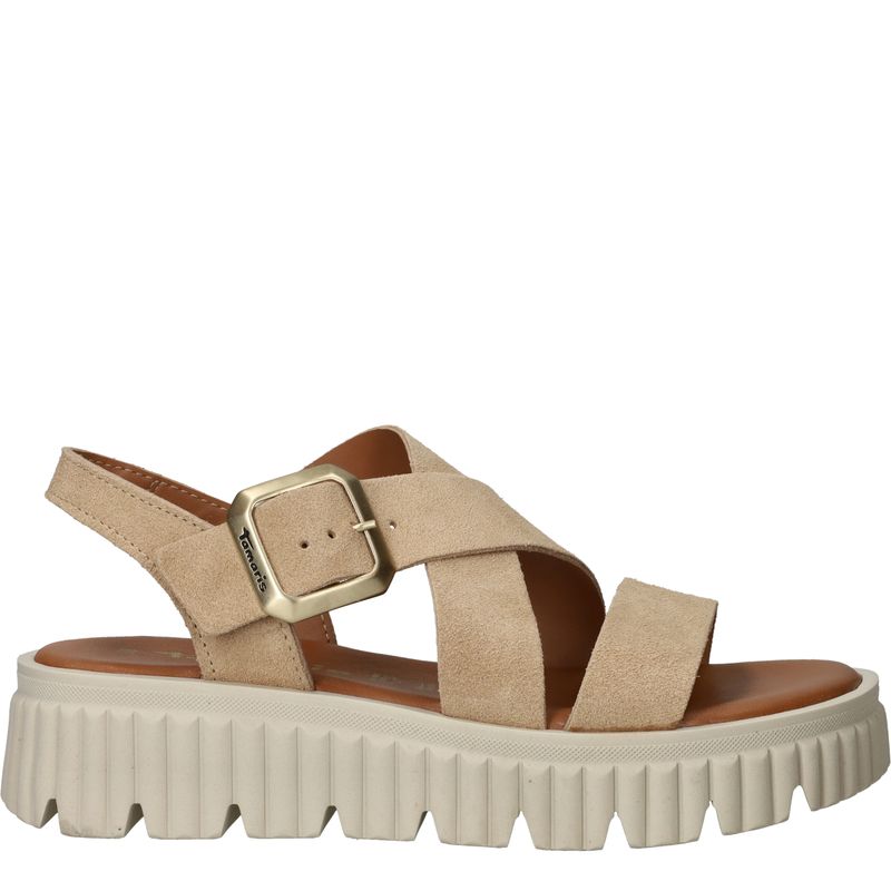 Tamaris Sandalen Beige Dames
