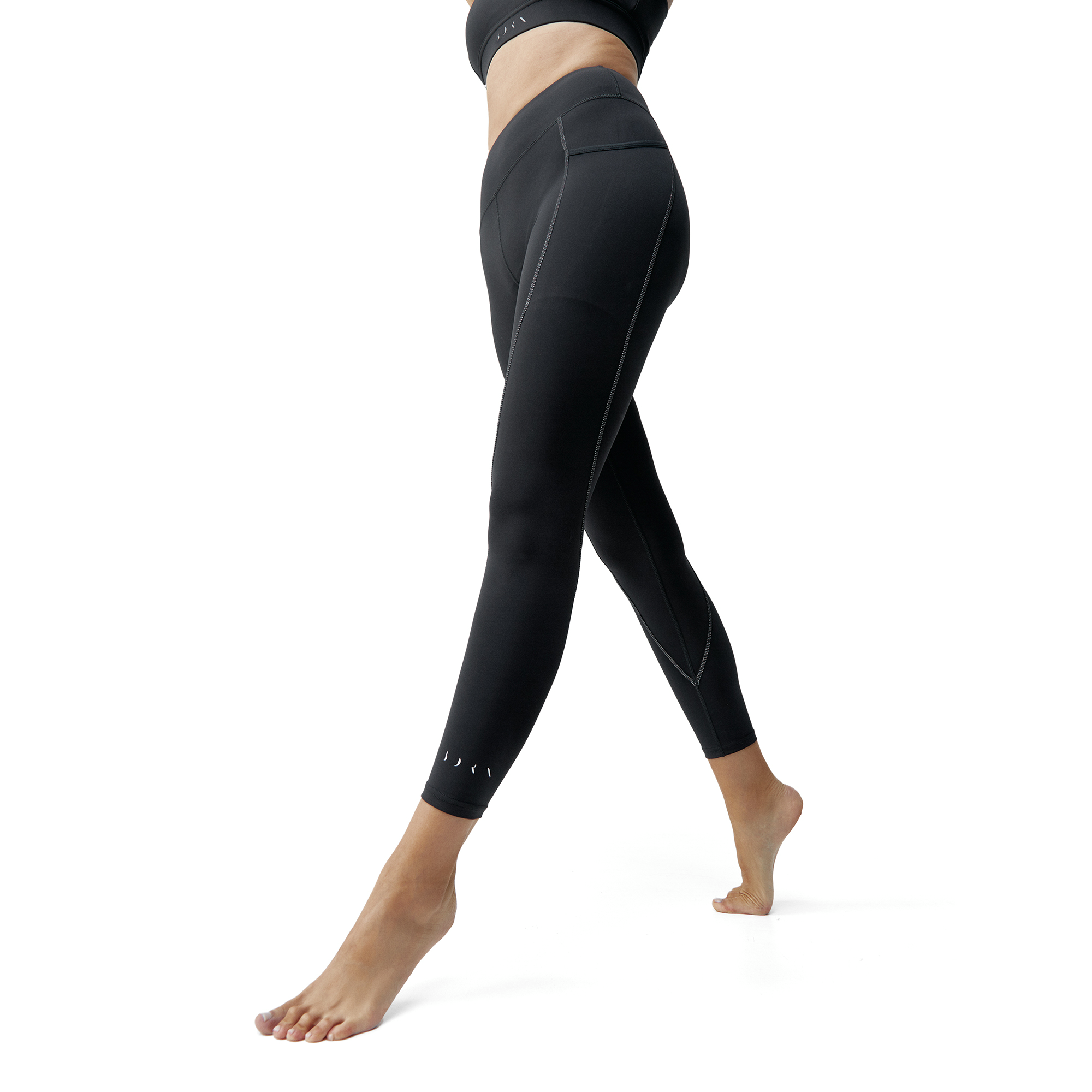 CAROLE - Legging carole à motifs réfléchissants | Noir