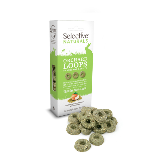 Friandises - Foin de Fléole & Pommes 80G