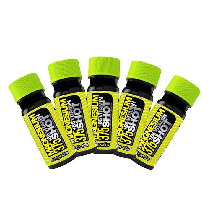 Nutrixxion Magnesium 375 Zitrone Shots, 5er Set, 5 St