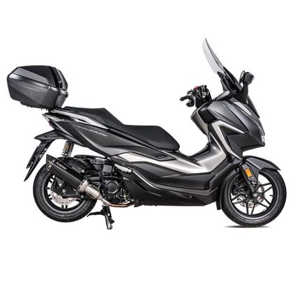 Silencieux Akrapovic acier noir embout carbone