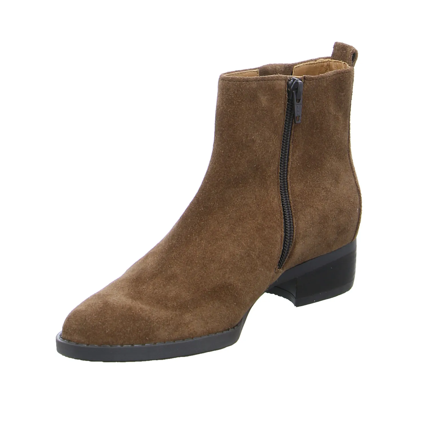 GABOR Stiefelette Mittelbraun Leder