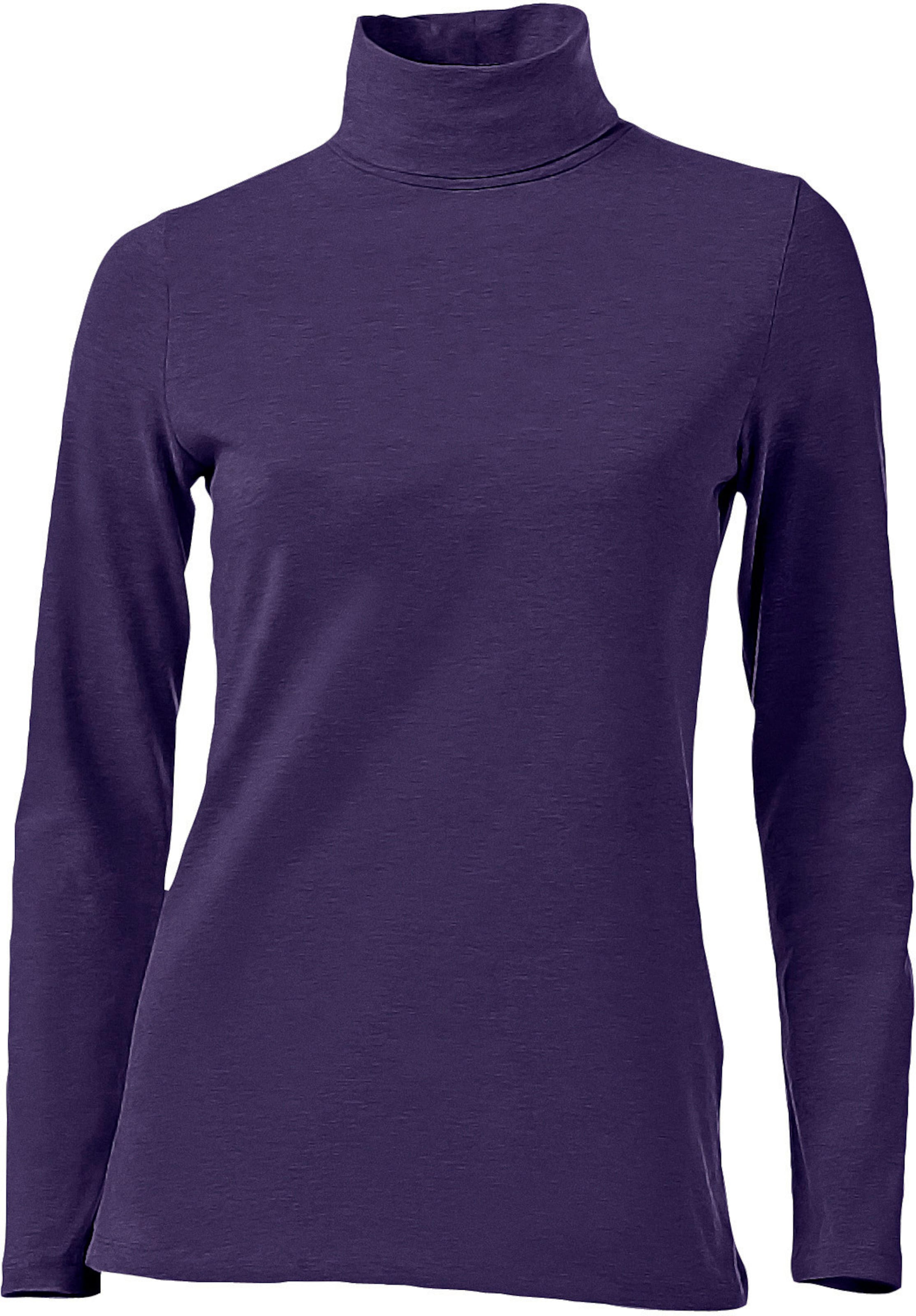 heine Rollkragen-Shirt in pflaume